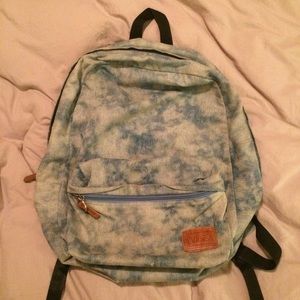FINAL PRICE🌿Tie Dye Denim VANS Backpack
